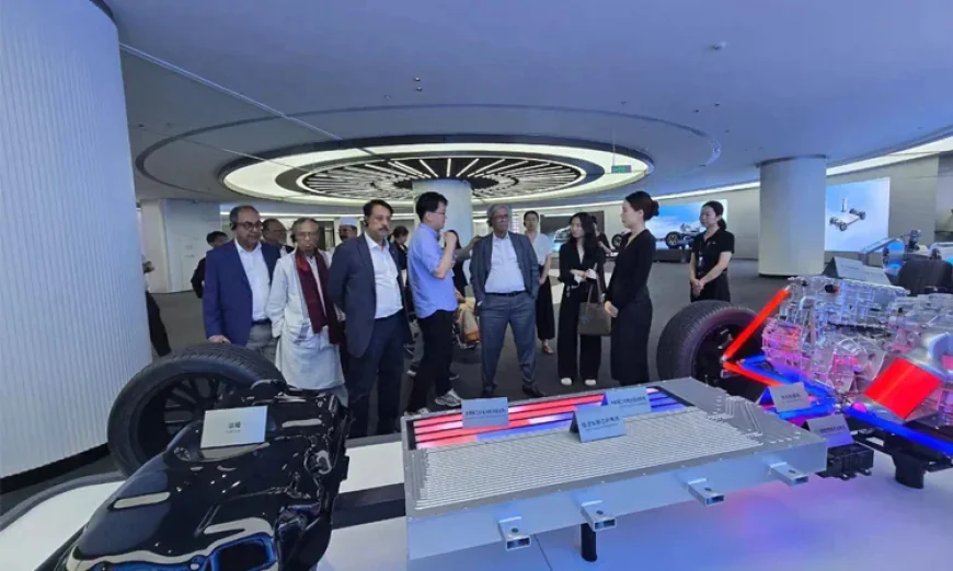 BNP delegation tours China’s top electric vehicle manufacturer BYD