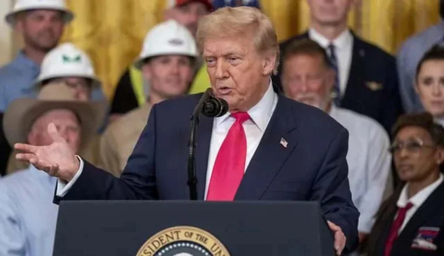 Trump pushes Congress to approve giant tax cuts package