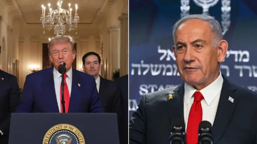 Trump says he won't stand for Netanyahu’s continued prosecution