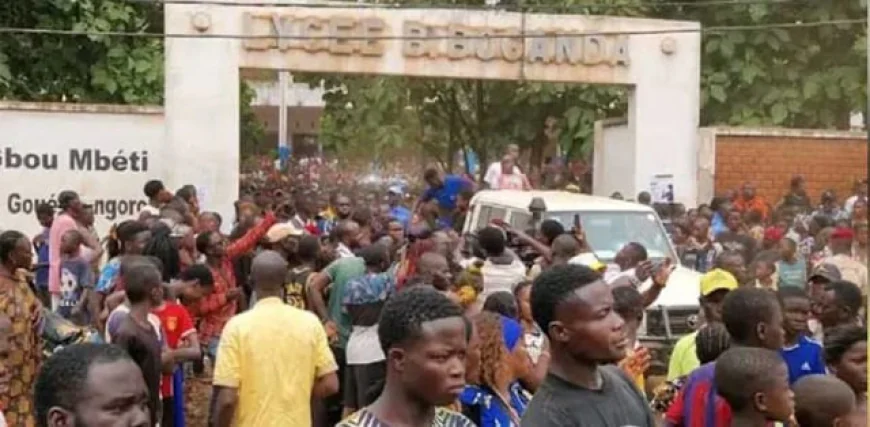 Death toll in Bangui school stampede revised to 20, government says