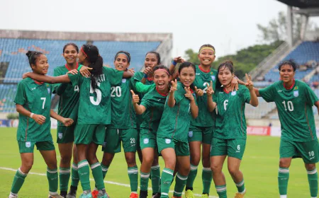 Bangladesh Women’s Football Team Poised to Make History
