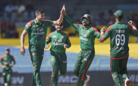 Bangladesh Opt to Bowl in First ODI Against Sri Lanka