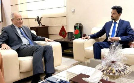 Asif Aims to Boost Sports Ties Between Dhaka and Rabat