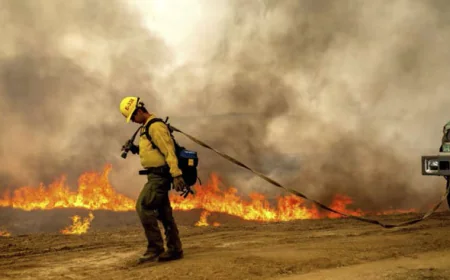 California Fights Largest Wildfire of the Year