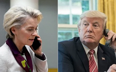 EU Chief and Trump Had ‘Good Exchange’ in Sunday Phone Call