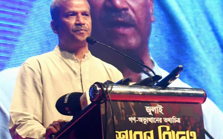 Asif Nazrul: Trial of Fascists Needed Before National Polls