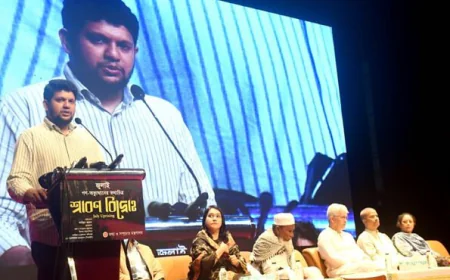 Mahfuj Upholds the Spirit of the July Uprising to Build a Democratic Bangladesh