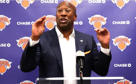 New Knicks Coach Brown Welcomes ‘High Expectations’
