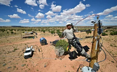 US Heat Waves Drive Navajo Demand for Power and A/C