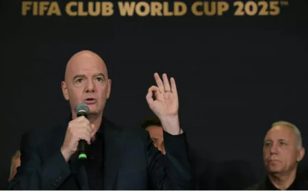 Infantino Praises Club World Cup as ‘World’s Most Successful Competition’