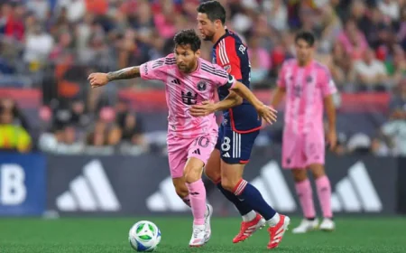 Messi Brace Secures Miami 2-1 Win Over Nashville