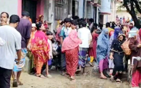 Mother and Two Children Found Murdered in Mymensingh