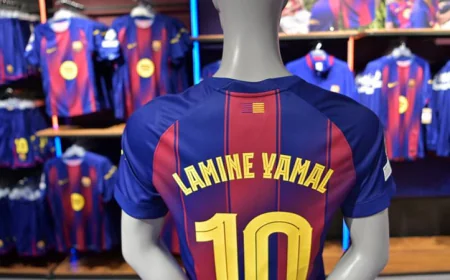 Yamal Inherits Barcelona’s Iconic Number 10 Jersey