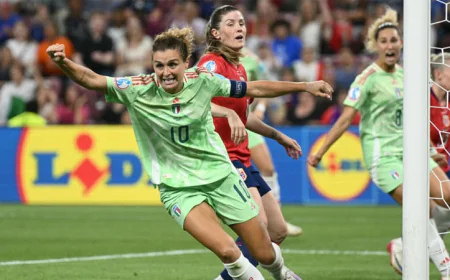 Girelli Double Sinks Norway, Sends Italy to Euro 2025 Semis