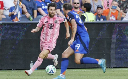 Messi’s MLS-Best Scoring Run Snapped as FC Cincinnati Rivers 3–0
