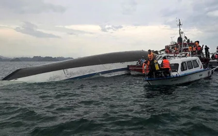 At least dozens killed as Ha Long Bay tourist ferry sinks in Vietnam