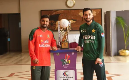 Taskin Back in XI as Bangladesh Bowl First in 1st T20 Against Pakistan