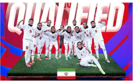 Iran Secure Spot in 2026 Women's Asian Cup