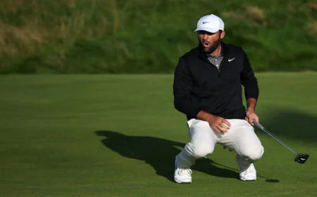 Scheffler Eyes British Open Title, ready to eclipse McIlroy’s bid