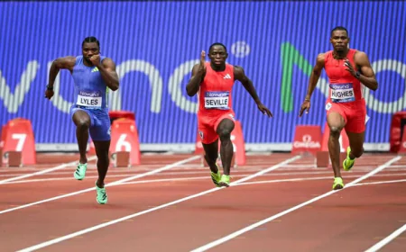 Alfred Cruises in London as Lyles Edged Out in 100m Opener