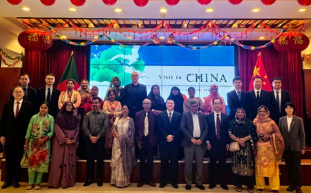 Chinese Embassy Hosts Farewell Reception for Grameen Delegation
