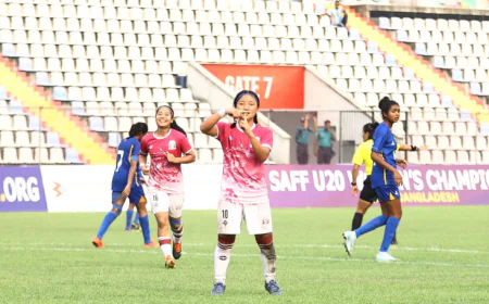 Bhutan End SAFF Campaign with a Win