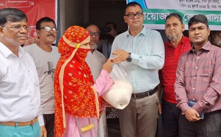 Fair-Priced Rice & Flour Sales Begin Across Naogaon