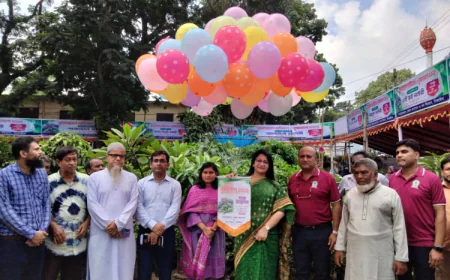 Seven-Day Tree Plantation Drive & Fair Kicks Off in Tangail