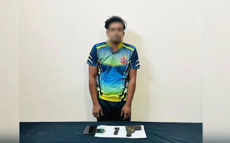 Man Caught with Firearm and Ammunition in Rajshahi