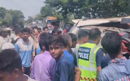 Five Women Among Six Dead in Natore Road Tragedy