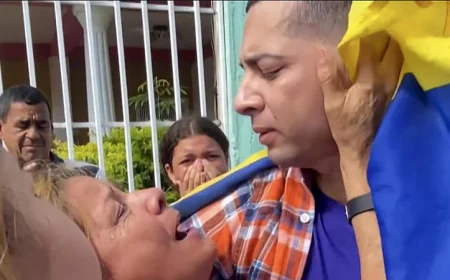 Venezuelan Migrants Rejoice After Release from Salvadoran Prison ‘Hell’