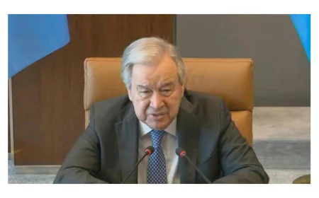 UN Chief Criticizes Global Inaction Over Gaza Crisis