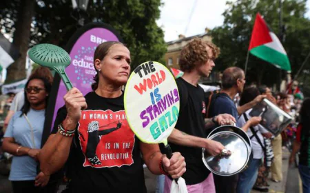 UK Advancing Gaza Food Airdrop Plan, Says PM Starmer’s Office