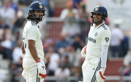 Rahul, Gill Defy England in Fourth Test After Stokes' Century