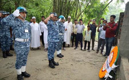 BAF Delegation Offers Support to Families of Air Crash Victims