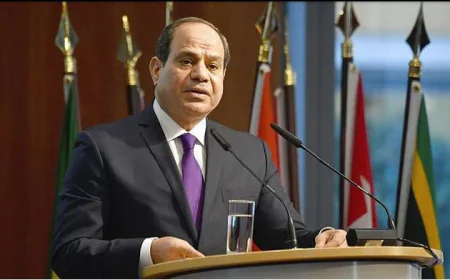 President Sisi Urges Trump to Help End Gaza Conflict