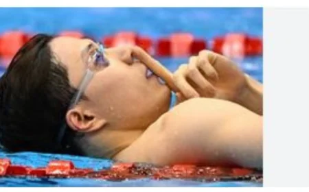 China’s Qin Haiyang Wins 100m Breaststroke World Gold