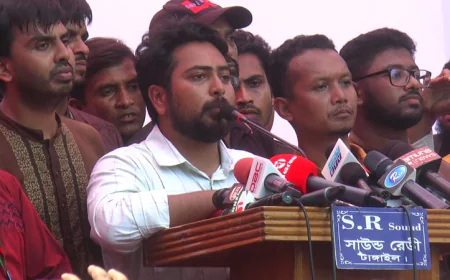 Sher-e-Bangla, Bhashani Among Founding Architects of Bangladesh: Nahid Islam