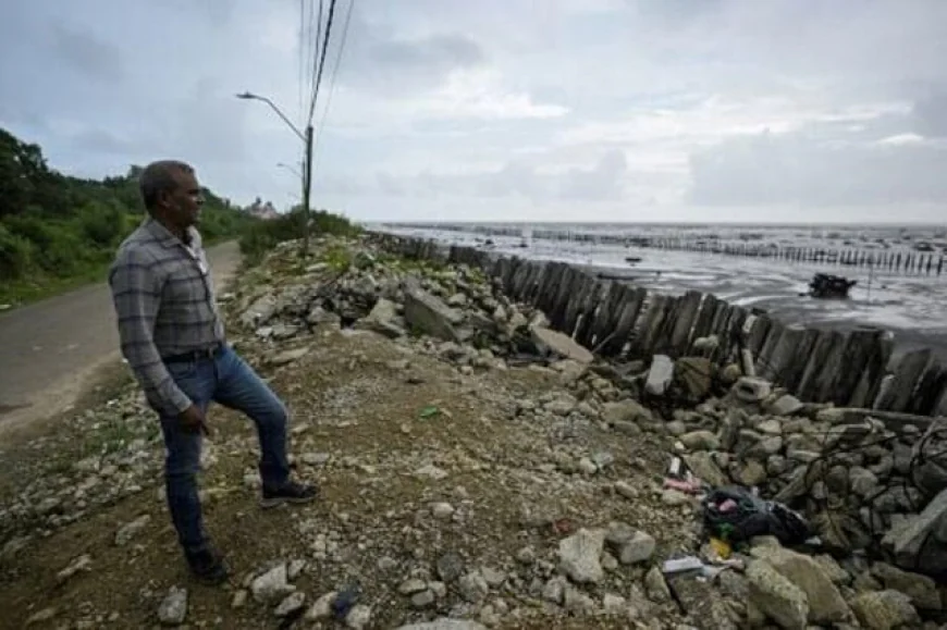 “Every day the land disappears”: Suriname fights the encroaching sea