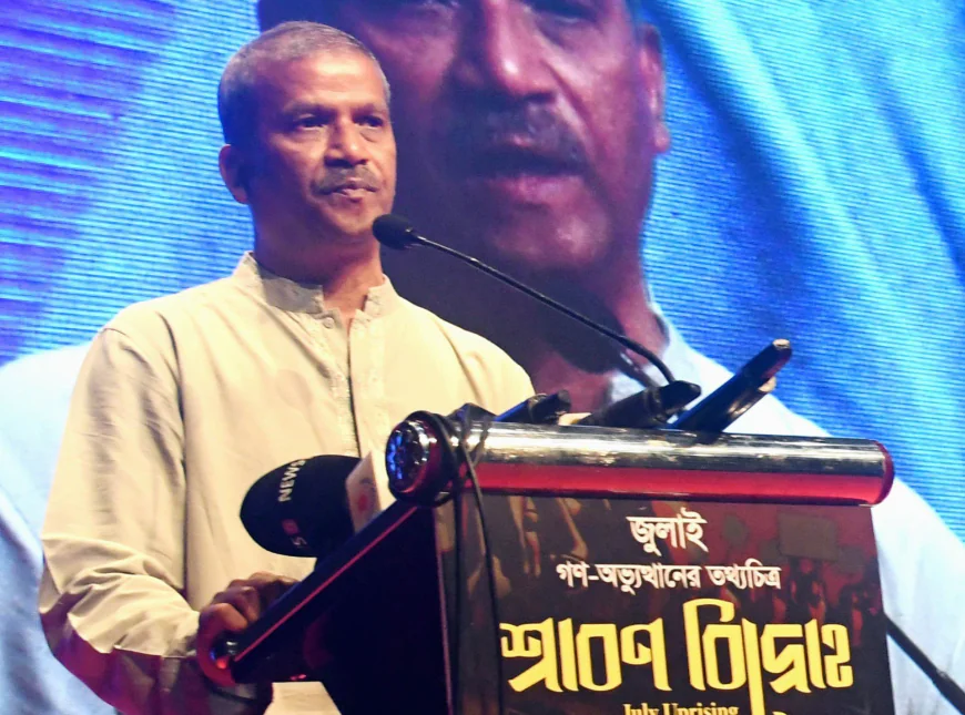 Asif Nazrul: Trial of Fascists Needed Before National Polls