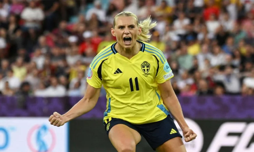 Sweden Overpower 10-Woman Germany to Top Euros Group C