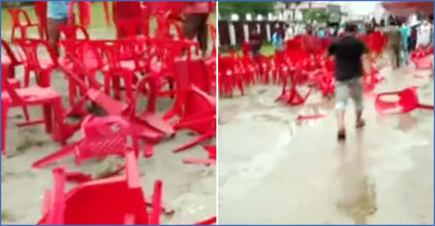 Banned Chhatra League Storms NCP Rally Stage in Gopalganj