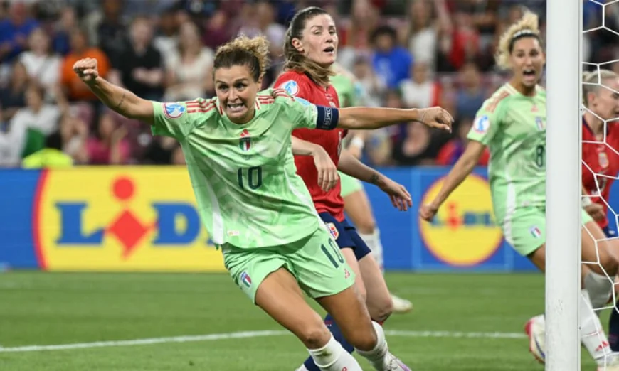 Girelli Double Sinks Norway, Sends Italy to Euro 2025 Semis