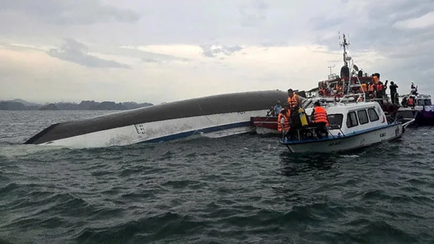 At least dozens killed as Ha Long Bay tourist ferry sinks in Vietnam