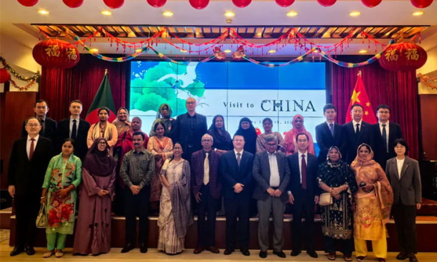 Chinese Embassy Hosts Farewell Reception for Grameen Delegation
