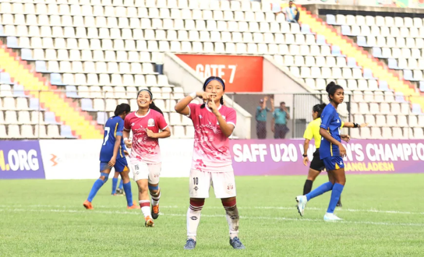 Bhutan End SAFF Campaign with a Win