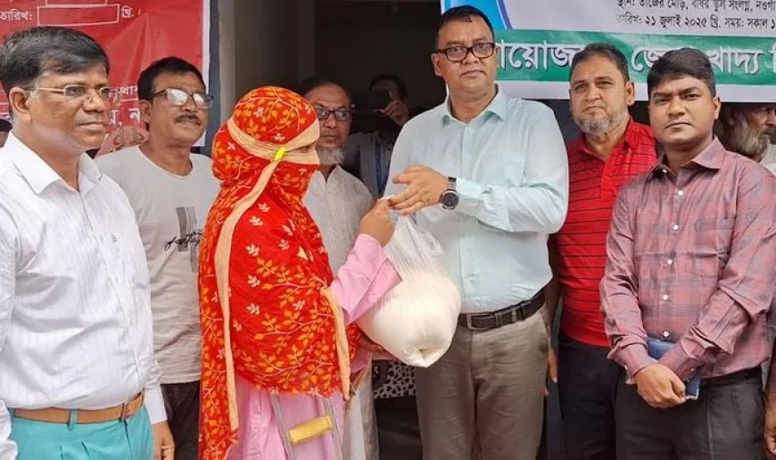 Fair-Priced Rice & Flour Sales Begin Across Naogaon