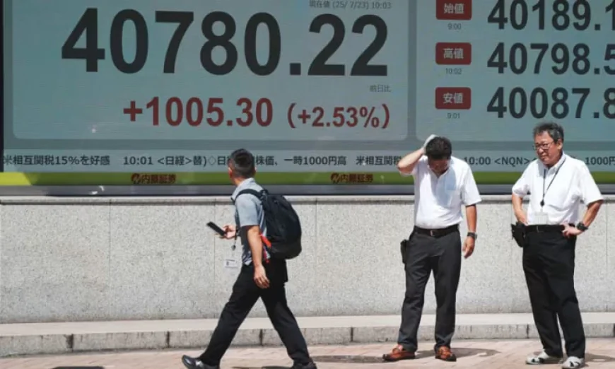 Nikkei leads Asian markets higher after Japan-US trade deal