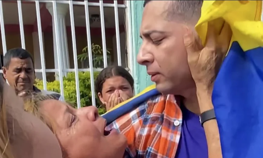 Venezuelan Migrants Rejoice After Release from Salvadoran Prison ‘Hell’