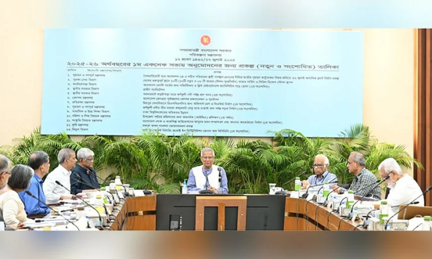ECNEC Greenlights 12 Development Projects Worth Tk 8,149.38cr